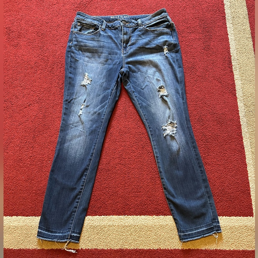 Belle Sky Girls Skinny Jeans Size 14